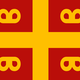 Byzantine imperial flag, 14th century according to portolan charts