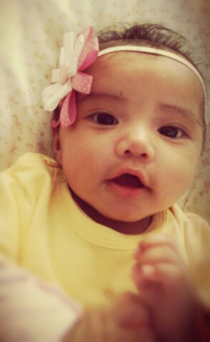 MI PRIMER  MES DE NACIDA