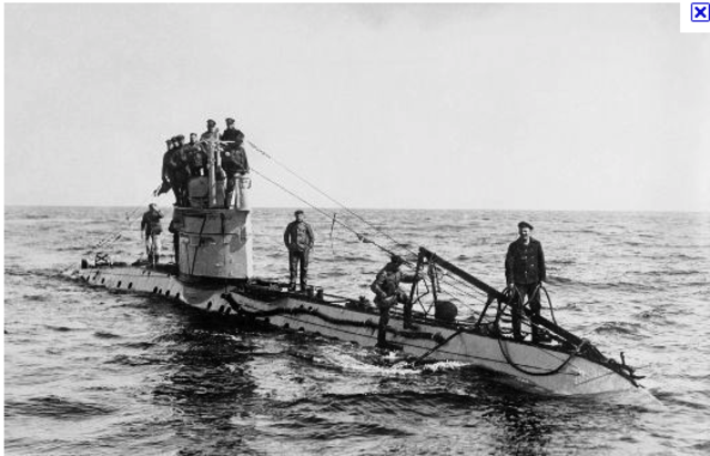 Germany begins unrestricted warfare