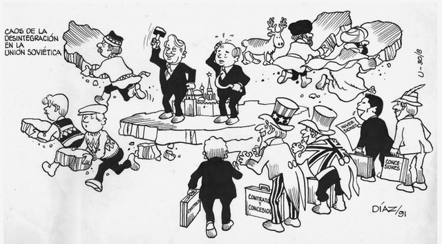 Desintegración URSS.