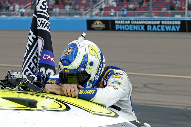 Chase Elliott becoming the 2nd youngest driver to win a NASCAR Championship