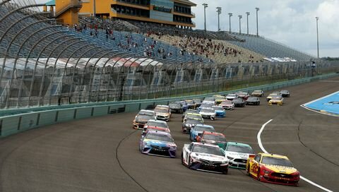 NASCAR being the 1st sport to have fans since Covid