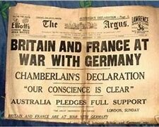 France and the UK declare war on Germany