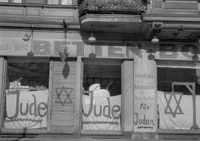 NIGHT OF BROKEN GLASS