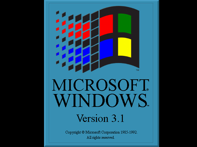 1992 WINDOWS 3.1