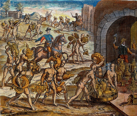 Francisco Pizarro conquereix l'imperi Inca