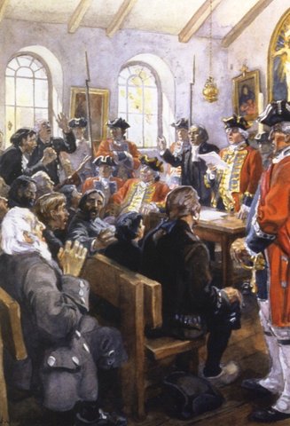 Acadians are ordered to be expelled.
