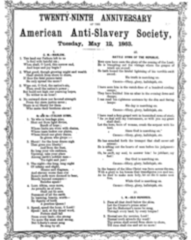 Foundation of the American Anti-Slavery Society