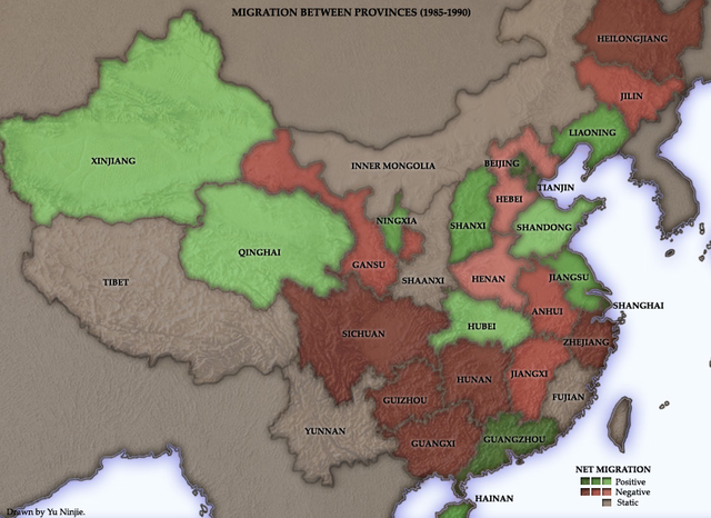 Free Migration from China