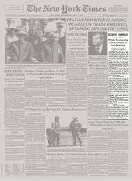 Embargo on Nicaragua