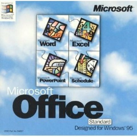 Microsoft Office 4.2 1994-  Oficina de Microsoft   1995