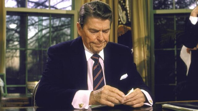 Space Shuttle Challenger explosion (Reagan Speech)