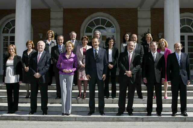 The socialist government of J. L. Rodriguéz Zapatero (2004-2011).