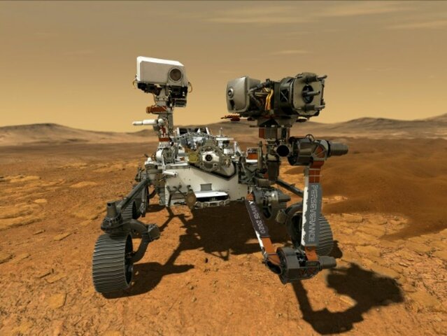 Fabrication d'O2 sur Mars