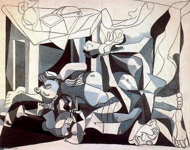 Obra de la 2nd Guerra Mundial: El Osario de Pablo Picasso