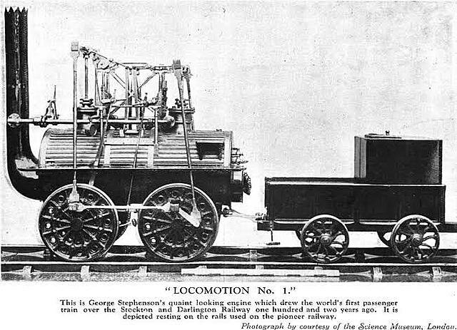 Invención de la locomotora