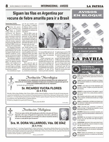 Epidemia de la "Fiebre Amarilla"