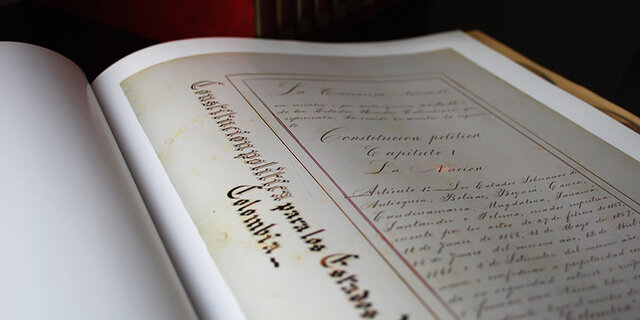 Promulgada Constitución de la República de Colombia. May/5/1830