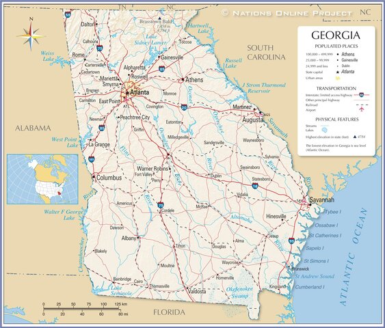 Georgia Secedes From the Union