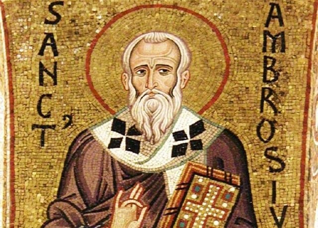 Muere S. Ambrosio, Obispo de Milán