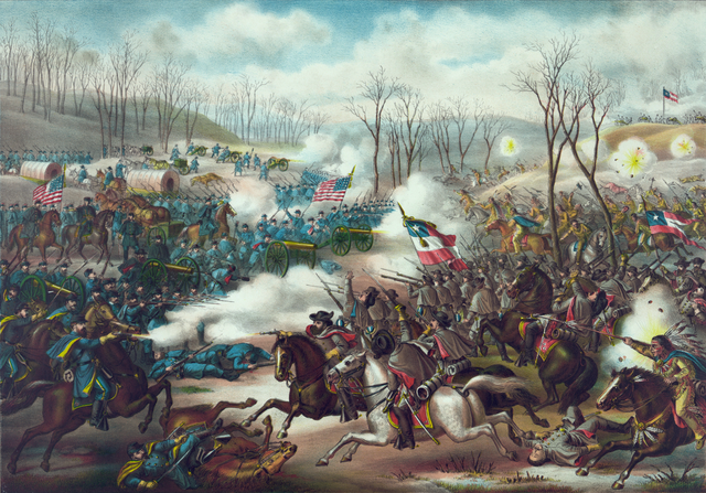 Battle of Pea Ridge (Elkhorn Tavern), Arkansas