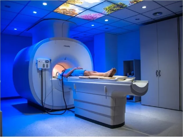 Resonancia magnética.