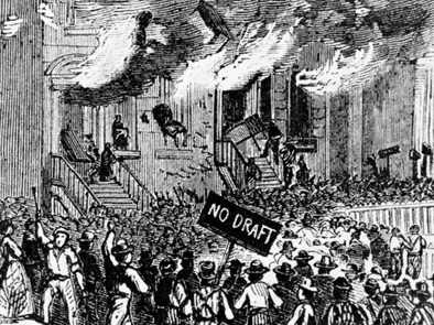 Draft Riots Begin