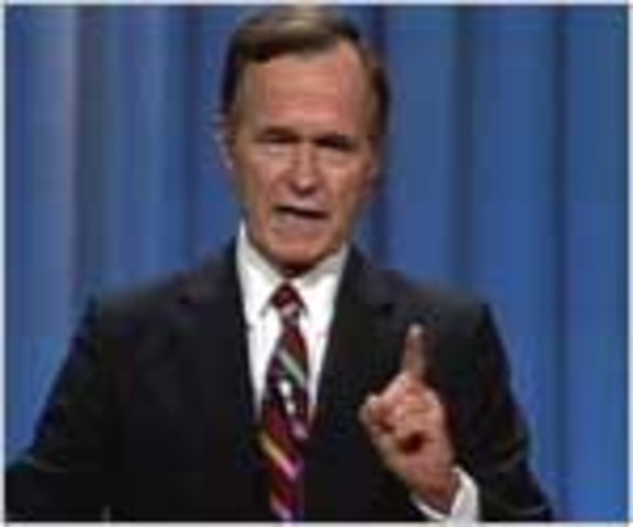 George H. W. Bush No New Taxes