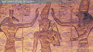Unification of Lower and Upper Egypt by King Narmer