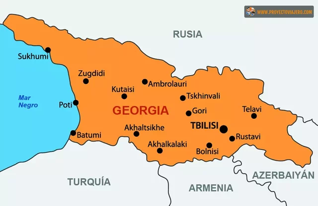 Georgia se independiza de la URSS