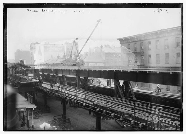 First Elevated US Railroad