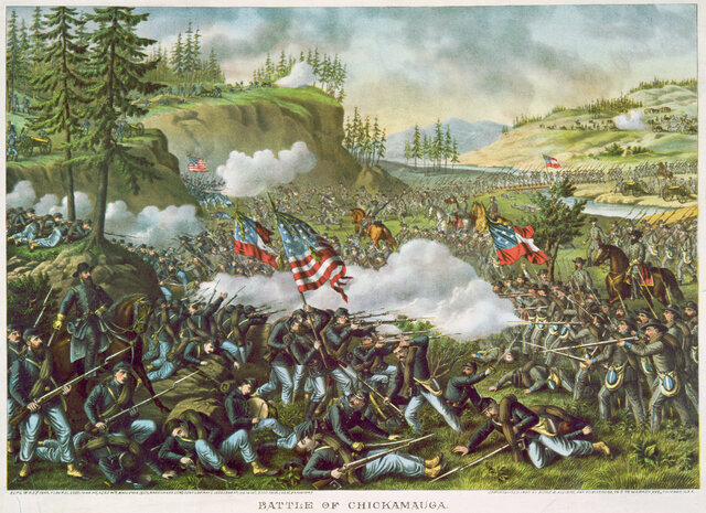 The Battle of Chickamauga, GA