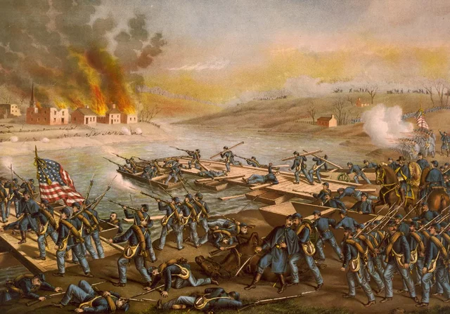 The Battle of Fredericksburg, Virginia