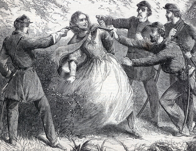 Capture of President Jefferson Davis