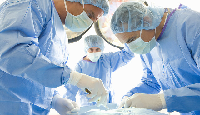 Me operaron de la columna.