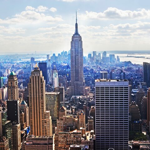 Viaje con mi esposo a New York.