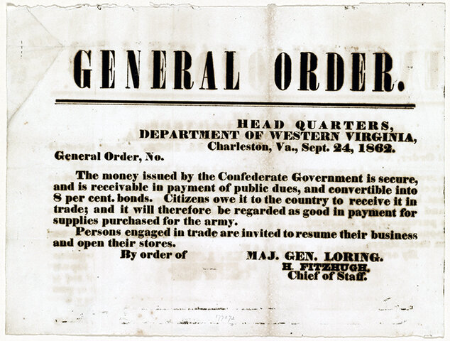 Lincoln Issues First General War Order