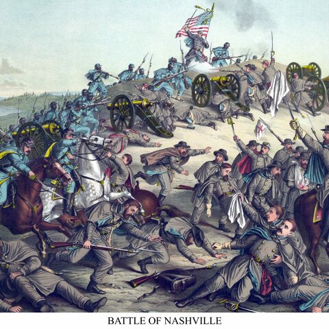 The Battle of Nashville, Tennessee