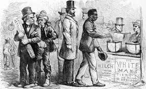 African-American men are given the right to vote