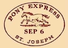 Pony express begins