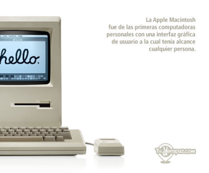 La primer computadora personal con interfaz gráfica es desarrollada por Apple.