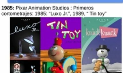 "Tin Toy" de Pixar hizo la primera película realizada en computadora