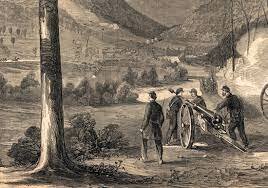 First Interation of Union and Confederate Troops