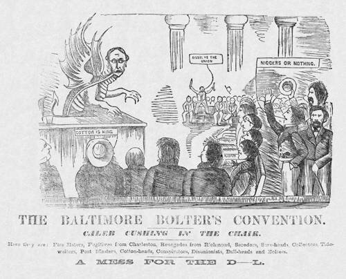 Democrats Held a Second Convention in Baltimore, Maryland