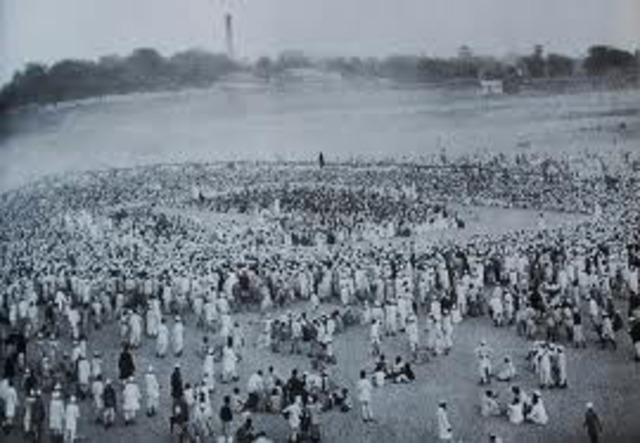 Beginning of Salt March