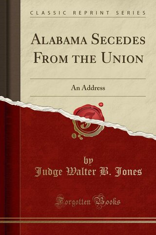 Alabama secedes from the Union
