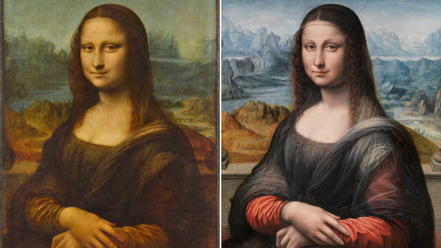 Leonardo da Vinci pinta la Gioconda (1503-1506) (Humanismo Renacentista)