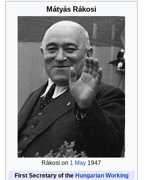 Communism takes over Hungry