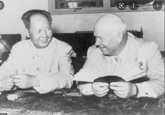 Leaders of China and the Soviet Union Meet