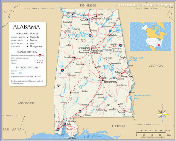 Alabama Secedes from Union
